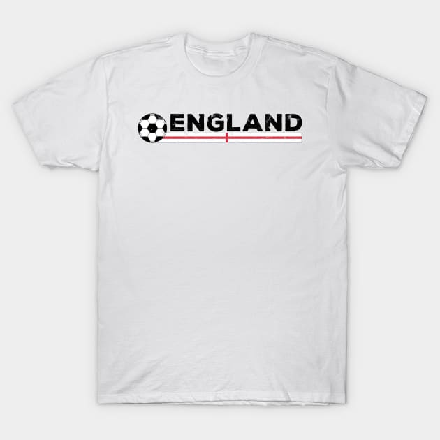 England Football Fan. England Soccer Design T-Shirt by FromHamburg